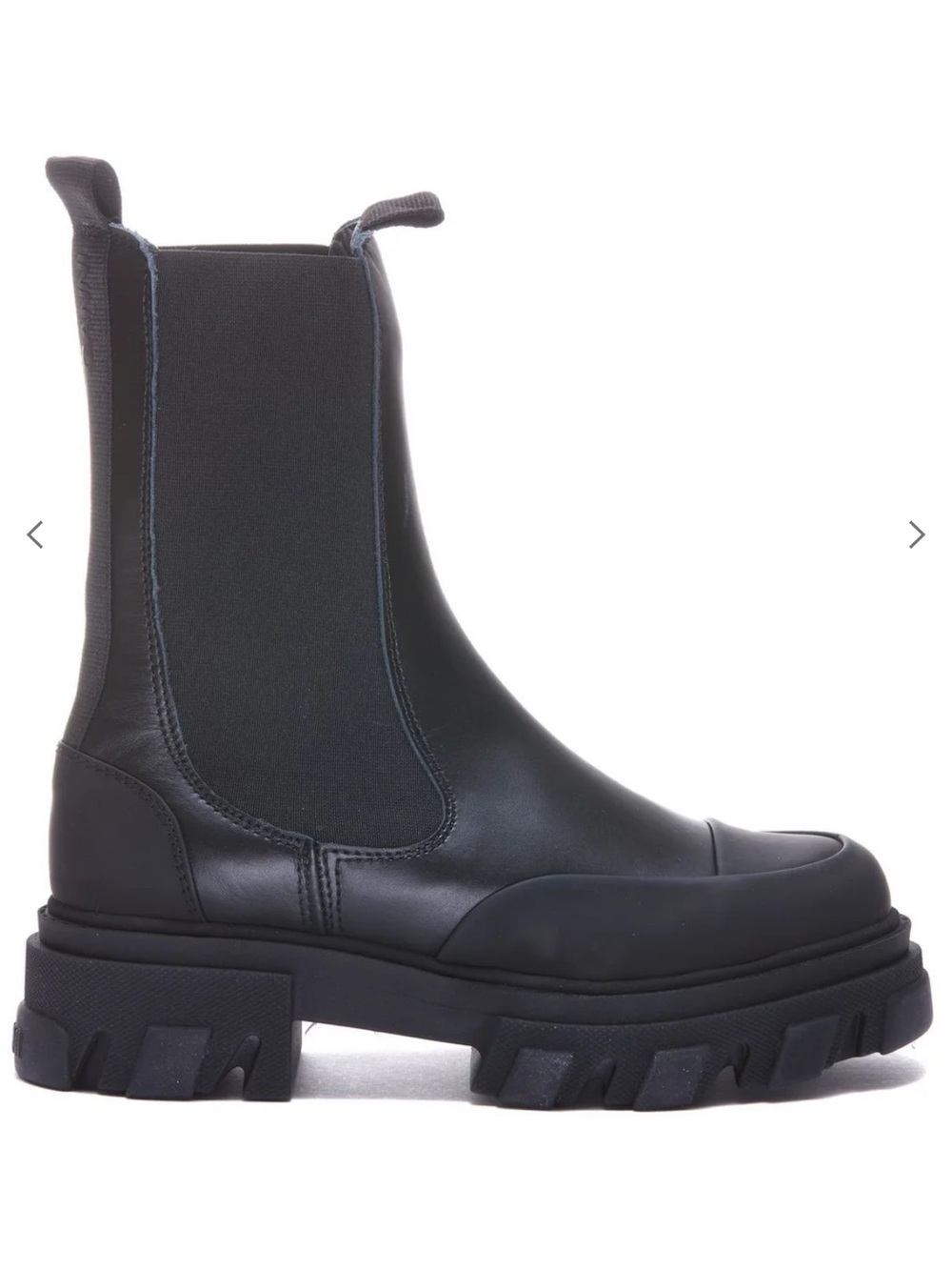 Ganni Chunky Cleated Chelsea Boots